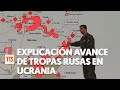 Teniente Coronel del Ejército explica avance de tropas rusas