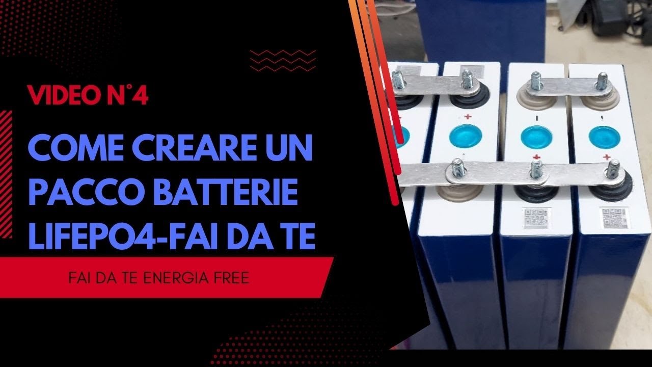 Batterie agli ioni di litio LiFePO4 in serie e parallelo Batterie agli ioni di litio LiFePO4 in serie e parallelo