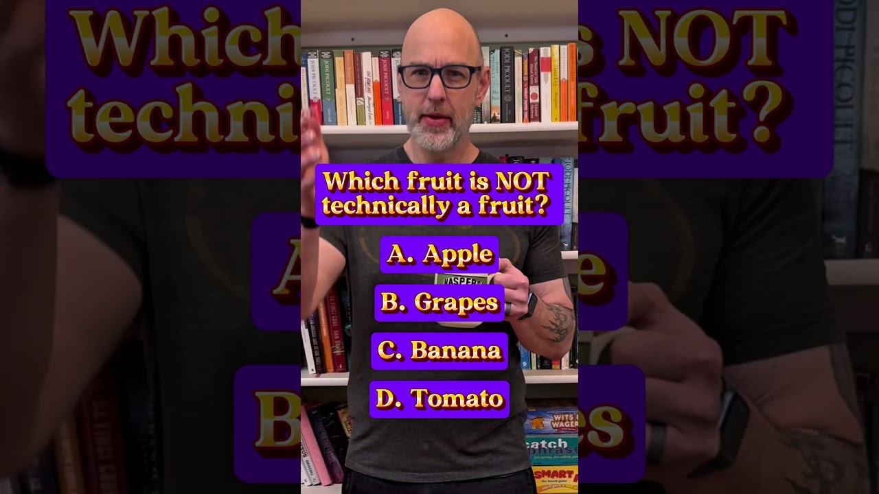 Which fruit is not technically a fruit? 