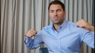 EDDIE HEARN (RAW IN CHICAGO) - ON NEW WILDER OFFER, FIRST DAZN U.S SHOW, JOSHUA, FURY, WHYTE-CHISORA