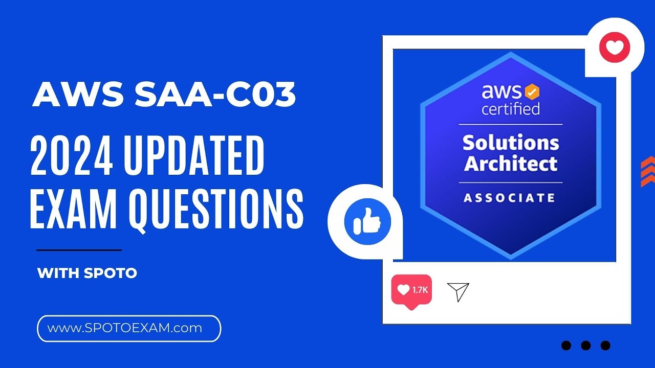 [Updated: Feb 2024] Amazon AWS SAA-C03 Practice Exam Dumps - YouTube