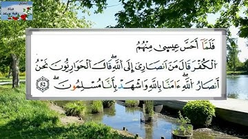 تعليم الثمن الخامس 5 بالترديد | الحزب السادس 6 | رواية ورش | مصحف التجويد الملون | ال عمران