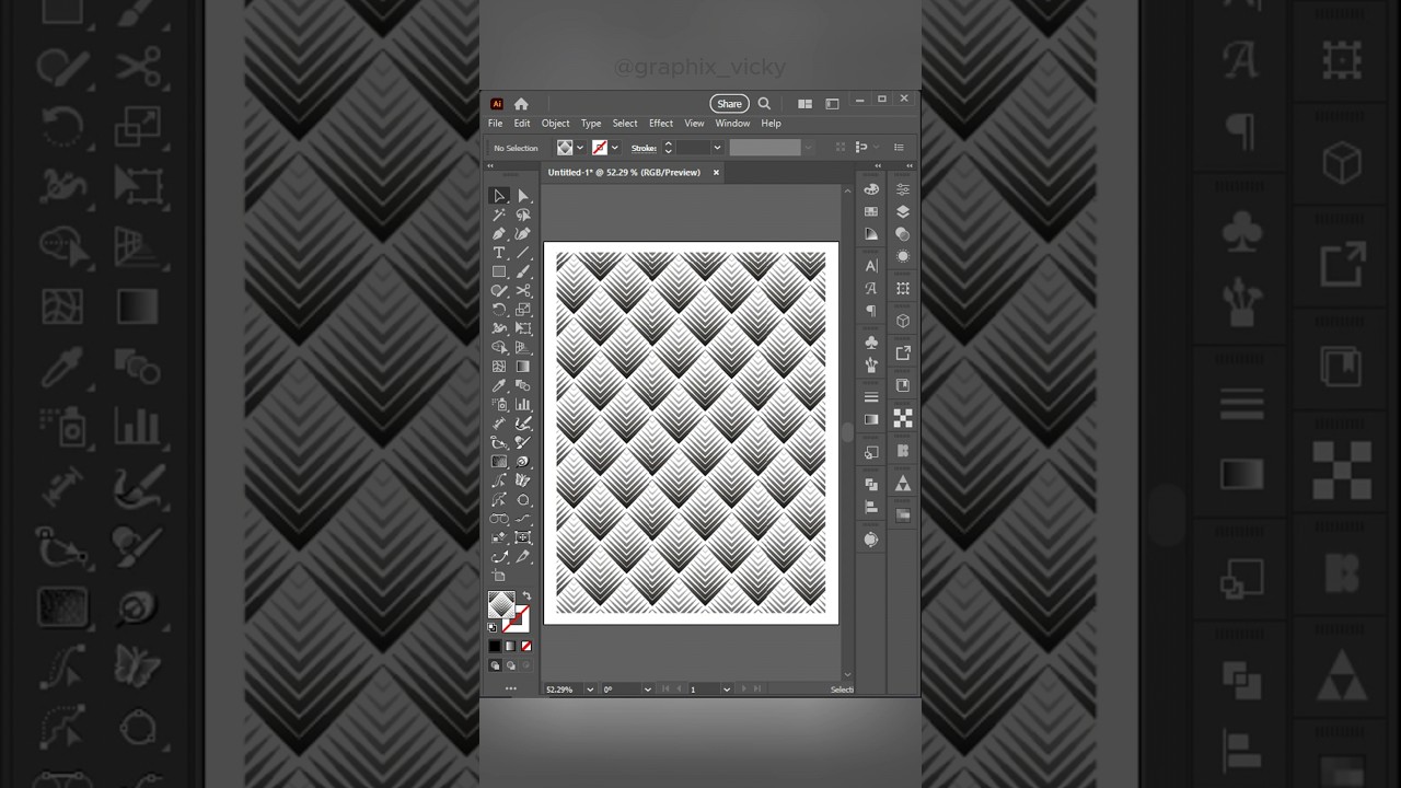 how to make seamless pattern in Illustrator 