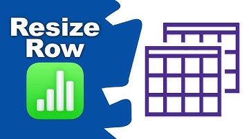 How to resize all rows in Apple Numbers (Spreadsheet) on Mac