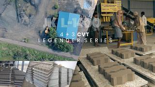 fully automatic 4 cavity flyash brick paver block making machine  | Cinematic Director Cut.