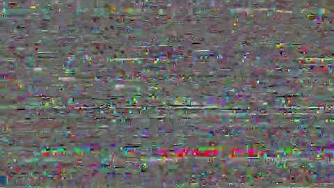 TV  static stcok video footage 11 #Looable bright colour pixelated digital noise