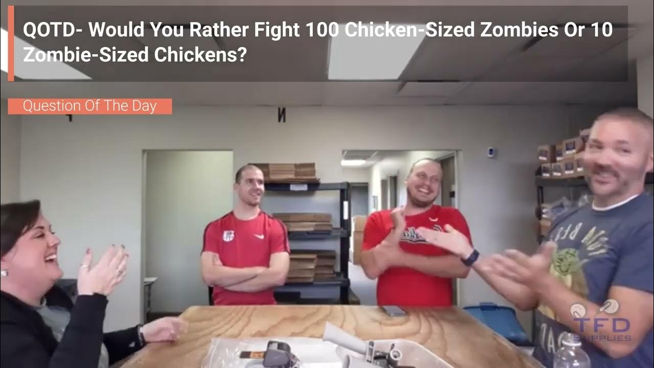 would you rather fight 100 chicken sized