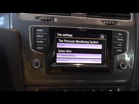 How to Reset the Tire Pressure Monitoring System in the 2015 VW Golf