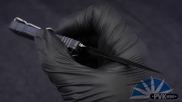 Microtech Dirac 225 12 Full Serrated Stonewash