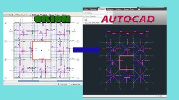 Easily export drawings created in ORION to AUTO-CAD
