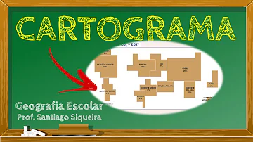 Como ocorre o funcionamento de um cartograma?