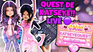 LIVE: 🟣 *KATSEYE QUEST* en DRESS TO IMPRESS! 💫 CANJEA NUEVOS CODES 😯