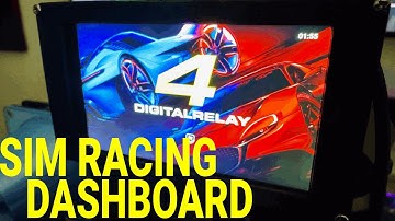 How I made this sim racing dashboard display for $44