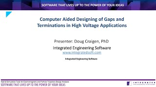 Computer Aided Designing of Gaps and Terminations in High Voltage Applications screenshot 1