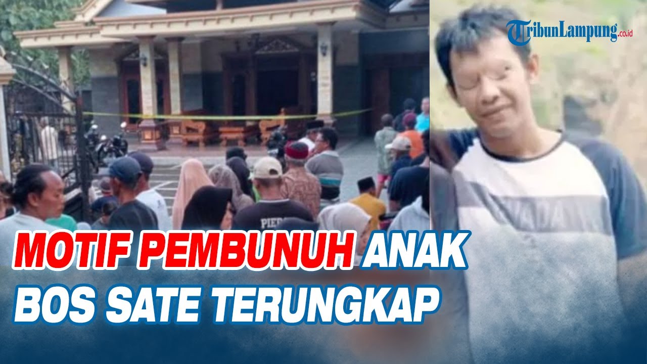 Motif Pembunuh Anak Bos Sate Terungkap, Pelaku Ditangkap Kurang dari 24 Jam