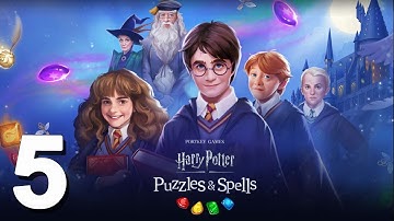 Harry Potter: Puzzles & Spells (By Zynga) Gameplay Part 5 - Level 38 - 44 (Android IOS)