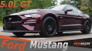 Новый Ford Mustang 2018 GT Premium Видео. Тест драйв Форд Мустанг GT 2018 на Русском. Авто из США. screenshot 5