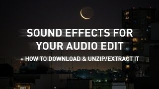 SOUND EFFECTS FOR EDITING AUDIOS (FINAL)