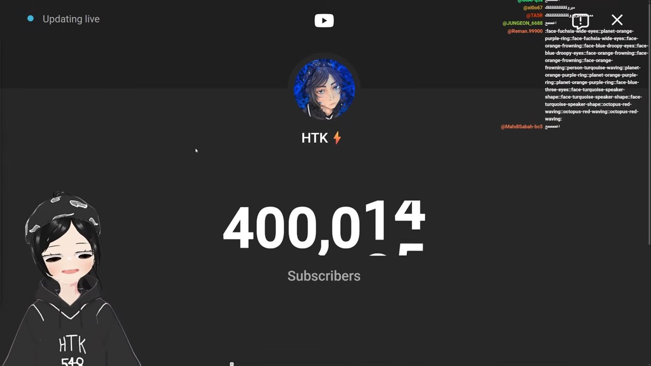 بث 400الف مشترك 🔥🔥 !!!!
