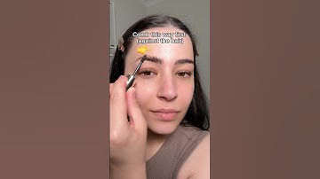 My favourite way to get fluffy / soap brows / laminated brows that last ALL DAY. #makeuptips xox