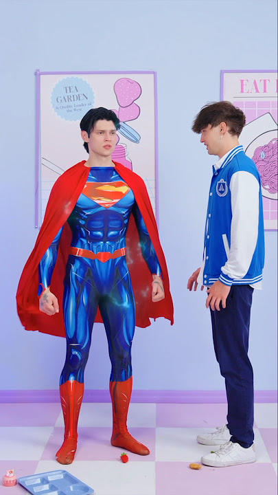 My Classmate is Superman 😱