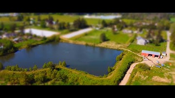 Mavic Mini Drone Video - Miniaturized using Tilt Shift Effect