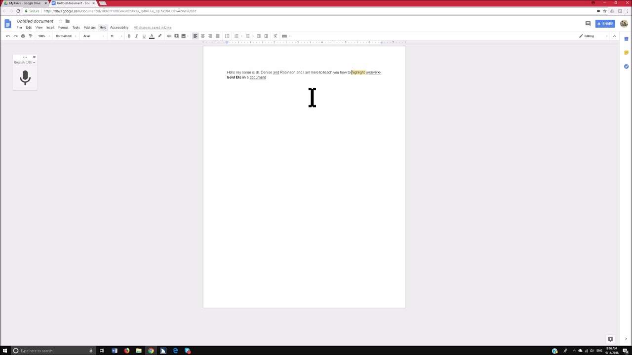 Google Docs Formatting With Access Talking Software Braille