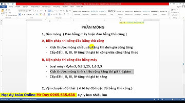 Đo bóc khối lượng dự toán Tính Công tác ĐÀO MÓNG và VẬN CHUYỂN ĐẤT mới nhất năm 2022 | Duy Dự Toán