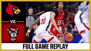 NC State vs. Louisville Full Game Replay | 2024 ACC Men’s Basketball Tournament