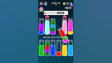 Water Sort Game || Level-121 || WaTeR SoRt WiTh JoBiN ||#watersort #gaming  #level