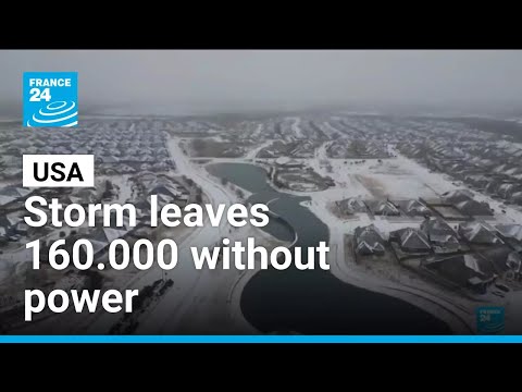 US Storm Leaves 160 000 Without Power FRANCE 24 English 