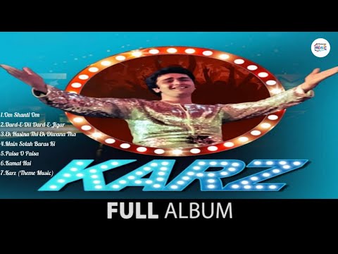 Karz  All Song Playlist  Rishi Kapoor Tina Munim  90s Hits Songs