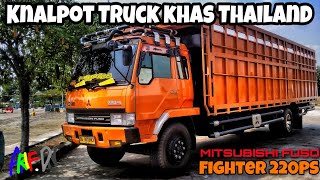 Suara knalpot truck khas Thailand - NEW Mitsubishi Fuso Fighter 220PS