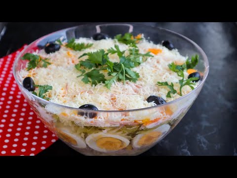 Video: Kuhanje klasične salate od mimoze sa sirom