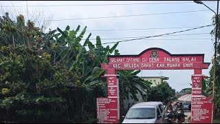 suasana,sedekah bedusun desa talang balai kec. belida darat kab. muara enim