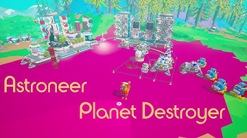 Astroneer Tips and Tricks - How to automate destroying a planet with gas and dynamite