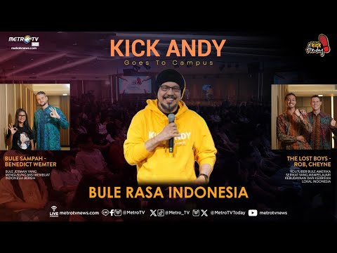 Kick Andy - Bule Rasa Indonesia | FULL