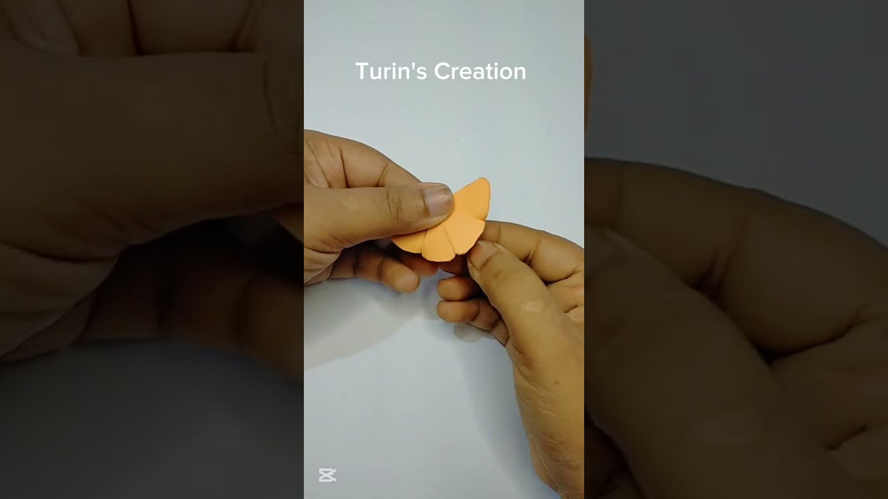 Unique And Super Easy Origami 3D Butterfly Tutorial Diy Craft Handmade Shorts