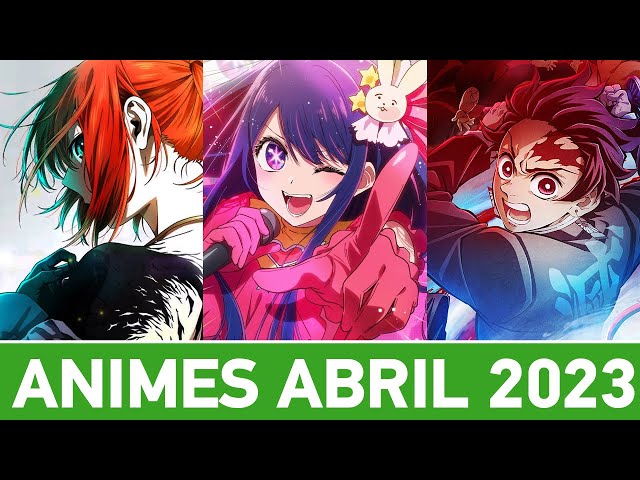 Guia de Novos Animes: Abril 2023 - HGS ANIME