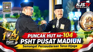 🇮🇩 PSHT 104 Years! History, Brotherhood, and Service to the Community