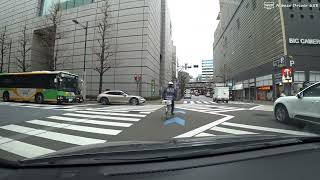 [2024/1 Japanese Highway] Driving the Tokyo Metropolitan Expwy (Via Marunouchi/Daikoku Rest Area)