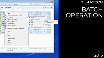 Batch Operation | CAD Pattern Making Tutorial | TUKAtip - TUKAdesign (2013)
