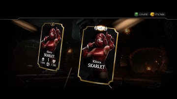 MK Mobile - The Krypt Store - Buying Scarlett Klassic Gold Kard with Blood Hearts