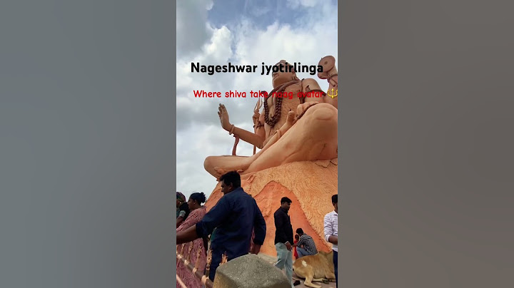 Nageshwar jyotirling where shiva take avatar of naag 🐍 | #nageshwarjyotirlinga #shivatemple #shiva