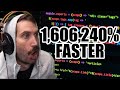 This algorithm is 1606240 faster