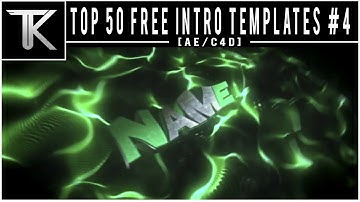 TOP 50 FREE Intro Templates #1 Cinema 4D & After Effects