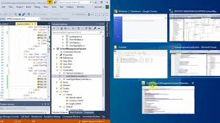 School Management System Part 18 Session, Subjects, Programes, Designation, Class Fees Setting Form