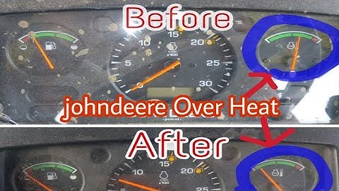 John Deere 5050d overheating | Thermostat remover |