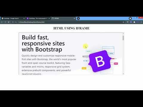 LEARN HTML IFRAME, HOW TO USE IFRAME IN HTML - YouTube