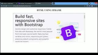 LEARN HTML IFRAME, HOW TO USE IFRAME IN HTML